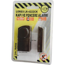 İlanib Ticaret LR-4222CK Kahverengi Kapı Pencere Alarmı, Hırsız Alarmı, Hırsız Alarm Sistemi, Ev Alarm Sistemi