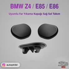AutoPit 3D Bmw Z4 (E85 / E86) Uyumlu Far Yıkama Kapağı (Sağ–sol Takım)