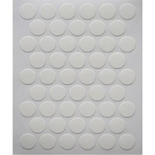 İlanib Ticaret Yapışkanlı Vida Tapası,vida Kapatıcı Lake Beyaz