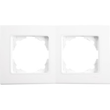 İlanib Ticaret Beyaz Ikili Çerçeve Yatay