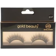 Gold Beauty 4d Eyelashes E07 Takma Kirpik