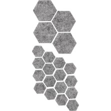 İlanib Ticaret Zemin Koruyucu, Gri, 20 Adet