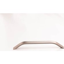 İlanib Ticaret 5'li 608/160/02 Alüminyum Kulp | 160 mm Aks Aralığı | Modern Inox Dolap & Çekmece Kulpu