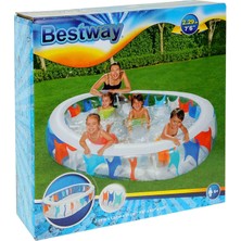 Keskin Sound Bestway Jumbo Elips Havuz (2.29MX1.52MX51M)(2B)