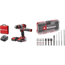 İlanib Ticaret Te-Cd 18 Li-I Bl (2X2,0AH), Akülü Darbeli Vidalama + Delici ve Vidalama Uç Seti 18 Parça S-Box Kutu