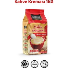 Aladeeb Kahve Kreması 1 kg Toz Coffee Creamer Ekonomik Paket