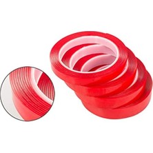 İlanib Ticaret Silikon Çift Taraflı Montaj Bandı 10MM Genişlik 5mt Uzunluk Çift Taraflı Bant Çerçeve Yapıştırıcı Çift Taraflı Bant (10MMX5MT)