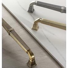İlanib Ticaret Çekme/sürgü Kapı Kolu Antik Gümüş Renk 30 cm