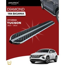 Ankatech Hyundai Tucson 4 diamond krom Yan Basamak 173 cm 2021-2024