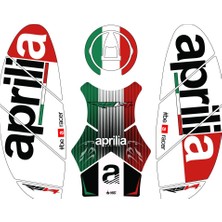 Grippatch Aprilia Rsv4 (2024) Uyumlu 14 Parça Tank Pad Seti GC46-1