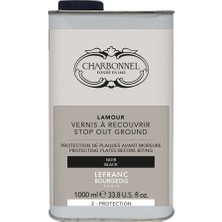 Lefranc&Bourgeois Lefranc Bourgeois Charbonnel Lamour Black Covering Ground (Siyah Zemin Koruma Verniği ) 1l