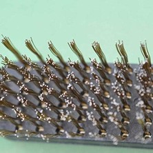 İlanib Ticaret Metal Tel Fırça Plastik Saplı Pas Kir Sökme Temizleme Fırçası