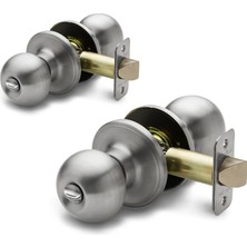 İlanib Ticaret BK2020BC-6 Top Topuz Geçiş Işlevi 6 Topuz Çoklu Paket, Siyah Kaplama