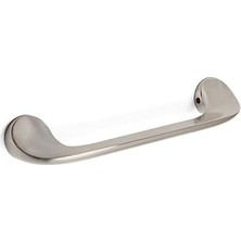 İlanib Ticaret Çekme/sürgü Kapı Kolu Füme Renk 28 cm
