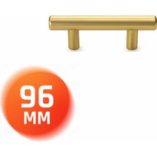 Nobel Metal Mobilya Kulbu Mutfak Çekmece Dolap Dolabı Kulpu  Kulpları Mataltın 96 mm