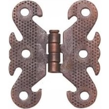 İlanib Ticaret Kelebek Menteşe Metal 32 * 40MM Bakır (2 Adet)