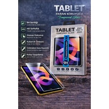 Almanara Project Apple iPad Pro 11 2024 Uyumlu Tablet Ekran Koruyucu 9h Tempered Glass Hd Şeffaf Cam Koruma