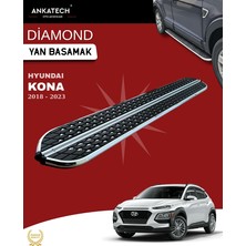 Ankatech Hyundai Kona diamond krom Yan Basamak 173 cm 2018-2023