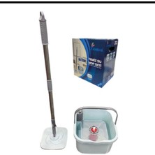 PremiumPort Temiz Su Mop Seti, Kirli Su Ayıran Sistem ile Pratik Temizlik