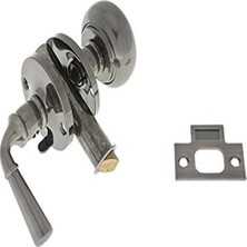 İlanib Ticaret Idhba Idh By St. Simons 21250-15A Premium Kalite Sert Pirinç Kapı Mandalı, Antik Nikel