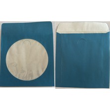 Lepus Mavi Renkli CD - DVD Zarfı 100 Adet