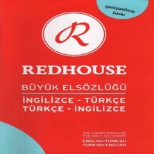 Uravas Store Redhouse Büyük El Sözlüğü Ingilizce Türkçe Türkçe Ingilizce (RS-007)