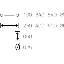 İlanib Ticaret 9722 Çekme Kolu Kahverengi 19 cm Tek Adet Tek Ebat PPH9722 0190 AL13-AL13