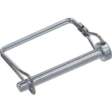 İlanib Ticaret The Group 58531 Kare Halka Tel Kilit Pimi, 3/8 x 2-1/2-Inç, 3'lü Paket, Çinko