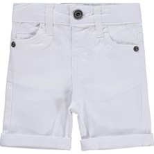 Tommiks Kids Gabardin 6-24 Ay Şort - Beyaz