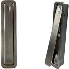 İlanib Ticaret Zxx 566 Sürme Kapı Alından Çekilen Gömme Kulp 32 mm Inox Renk 10 x 2.5 cm