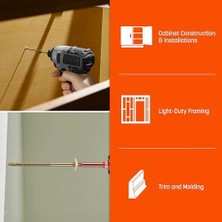 İlanib Ticaret Grk 120660 Beyaz Schrank Vida, 8 x 2 – 1/5,1 cm