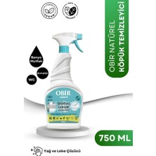 OBir Natürel Obir Naturel Köpük Temizleyici - Doğal Içerikli, Çok Amaçlı Temizlik 750 ml x 15