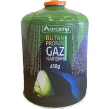 Savarga Büyük Tombul Bütan Propan Gaz Kartuş Kore Tipi Ocaklar Için 450GR (4801)
