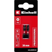 İlanib Ticaret Orijinal Çift Torsiyonlu Darbeli Bit Seti, 2 Parça, 30 Mm, Pz2 (S2 Çelik, Yüksek Dayanıklılık, Çift Torsiyon Etkisi, Kırmızı Renk Halkası, C 6.3 Sap) - 49132050