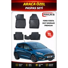 PINUKS Ford Fiesta 2022  Araca Özel Havuzlu  5d  Oto Paspas Seti Pro Seri
