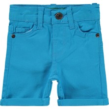 Tommiks Kids Gabardin 6-24 Ay Şort - Mavi