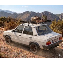 Yerli Renault R9 Broadway 1985-1999 Uyumlu 6 Oluklu Tavan Sepeti - Sedan Kasa