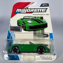 Majorette Premium Porche 911 Carrera S 1/64 Model Araba - Yeşil