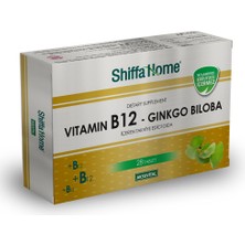 Aksu Shiffa Home Vitamin B12-GINKGO Biloba 150 Mg 28 Tablet