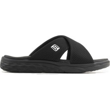 Sandal Spor Erkek Çapraz Bant Spor Terlik SS001-0598 Siyah