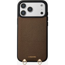 COGURE Kombinlenebilir - iPhone 17 Pro Max Uyumlu Magsafe Özellikli Pu Deri Tasarım Kılıf - By Bero Lina