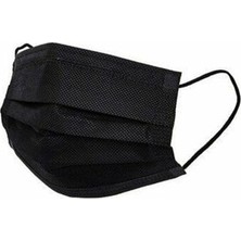 Savarga Medikal 50PCS Siyah Cerrahi Yüz Maskesi (4801)