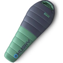 Husky Dinis -10C Kuş Tüyü Uyku Tulumu (Mavi/Nane Yeşili)