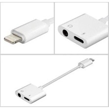 GUNKES Phone Ipad Lightning Uyumlu Kulaklık ve Şarj Çevirici Dönüştürücü Çoğaltıcı Kablo 6 7 8 x Xs Xs Ma