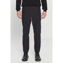 Altınyıldız Classics Erkek Siyah 360 Her Yöne Esneyen Slim Fit Dar Kesim Pamuklu 5 Cep Casual Pantolon