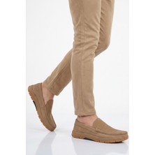 Komcero Kum Nubuk Hakiki Deri Erkek Casual Ayakkabı 6Y3319-179 M