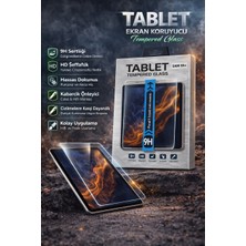 Almanara Project Samsung Galaxy Tab S9 Plus Uyumlu Tablet Ekran Koruyucu 9h Tempered Glass Hd Şeffaf Darbe Dayanıklı Cam