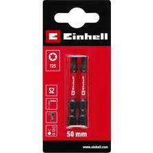 İlanib Ticaret Orijinal Darbeli Bit Seti, 2 Parça, 50 Mm, T25 (S2 Çelik, Torsiyon Bölgesi, Verimli Güç Aktarımı, Kırmızı Renk Halkası, E 6.3 Sap) - 49131250