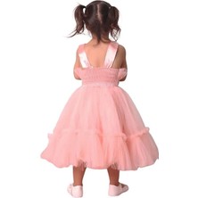 Ahsenim Bebe Kız Damla Model Kısa Abiye Elbise