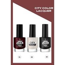 Golden Rose Cıty Color Lacquer 3'lü Oje Seti No:51-04-65